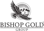 Bishop Gold Group Logo 150 by 107 pixels - Buy Gold & Silver - Gold IRA Rollover
