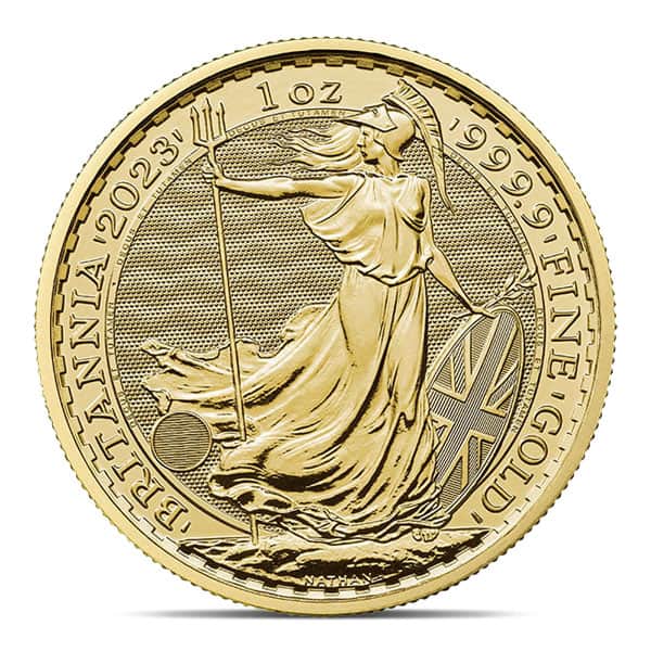 2023 1oz Gold Britannia Coin King Charles III