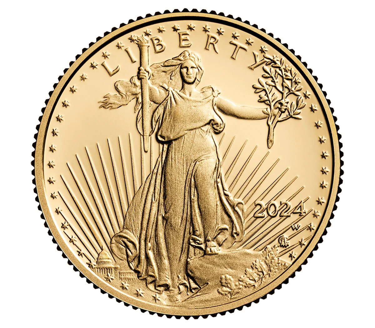 American Eagle Gold Coin 1/4oz
