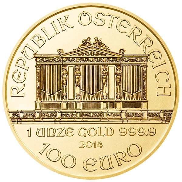 Gold Philharmonic Reverse