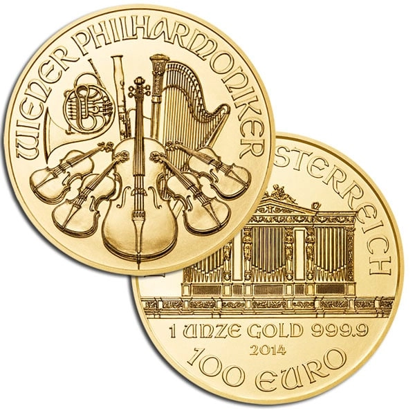 Gold Philharmonic Reverse