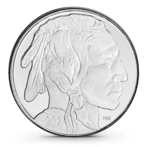 2024 1-oz buffalo silver coin bishop gold group